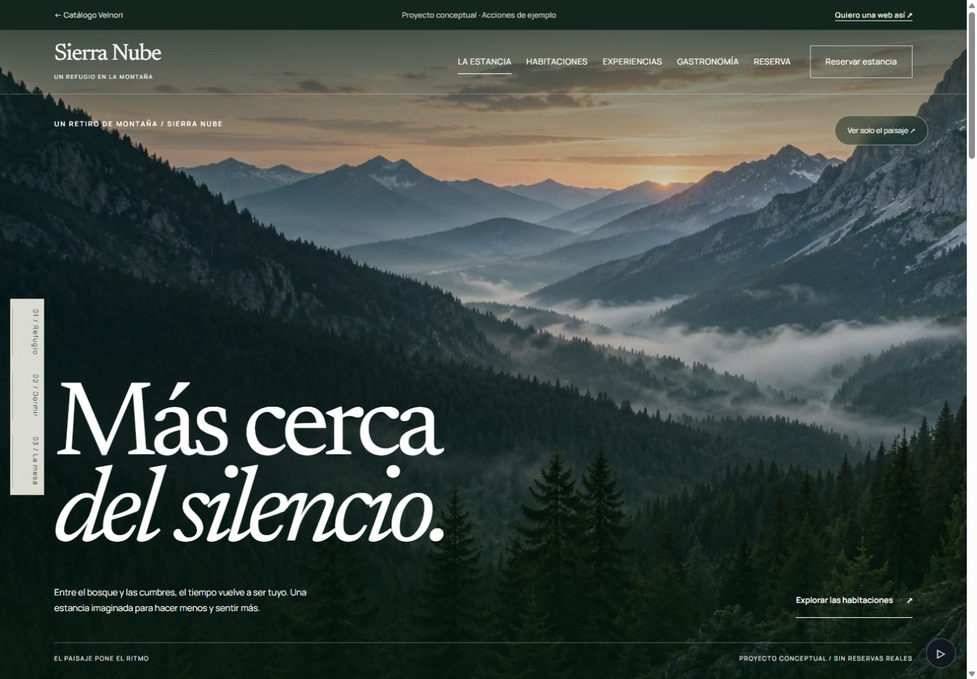 Vista de Sierra Nube