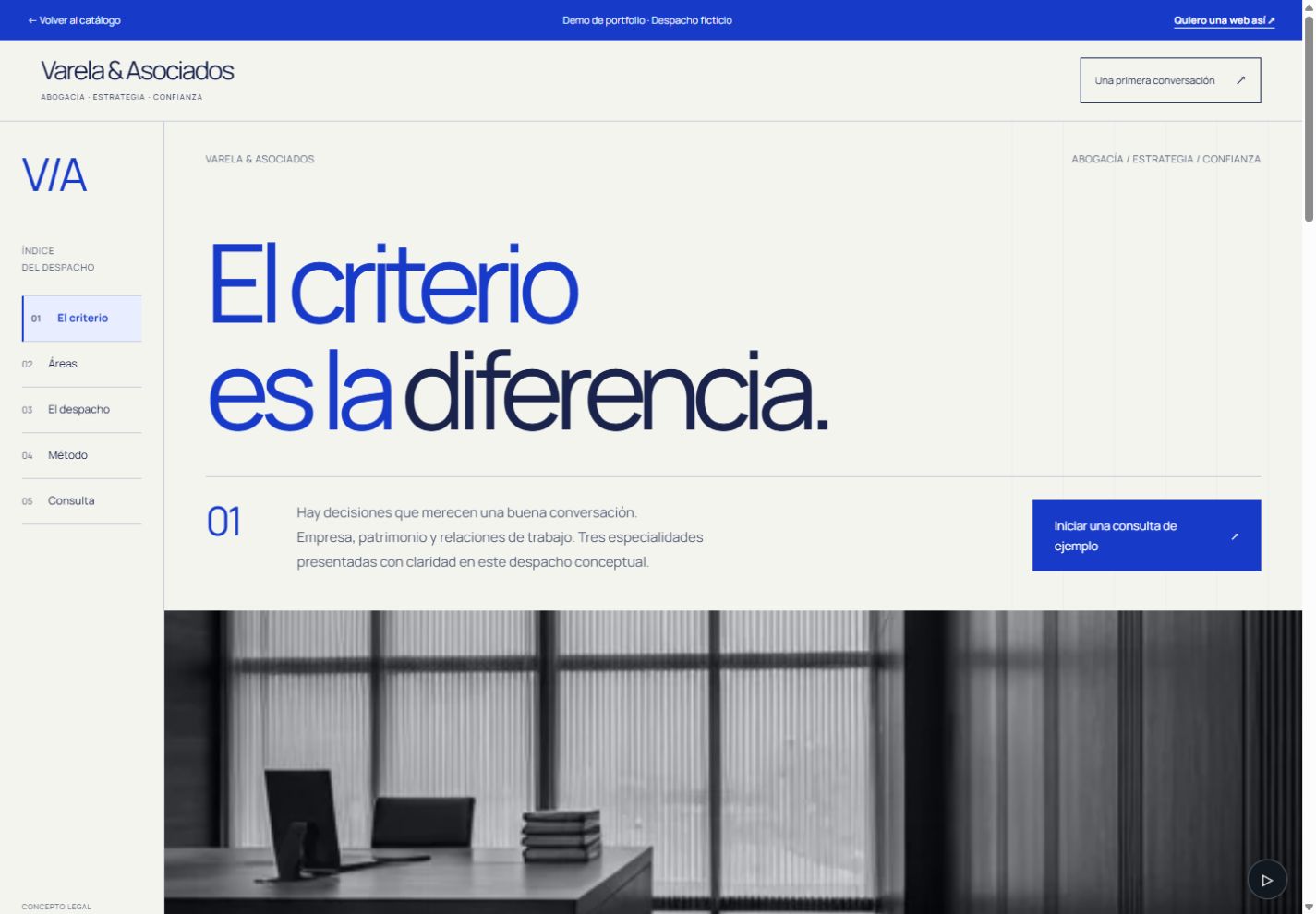 Vista de Varela & Asociados